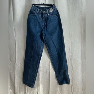 Vintage Rocky Mountain Indigo Women's Straight Leg Mom Jeans